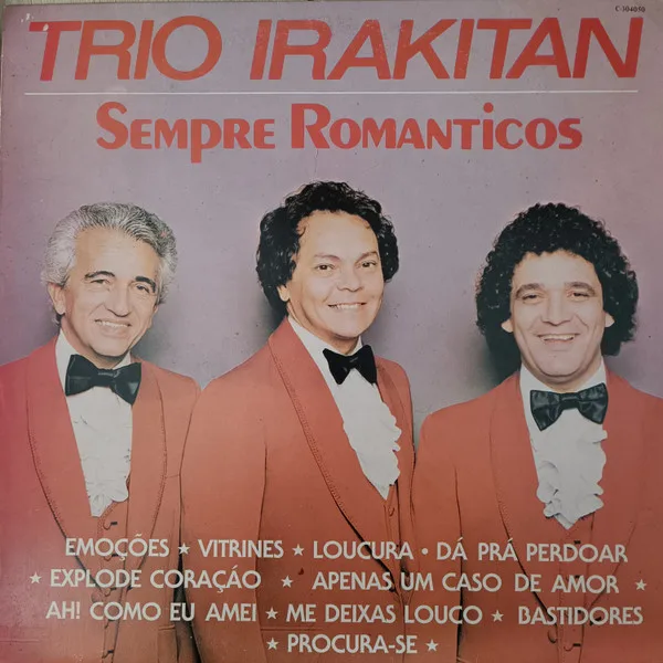 Capa de Trio Irakitan — Sempre Românticos