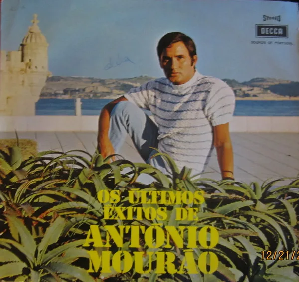 Capa de António Mourão — Os Ultimos Exitos De