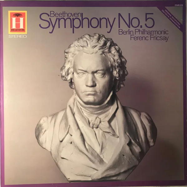 Capa de Beethoven*, Ferenc Fricsay, Berlin Philharmonic* — Symphony No. 5