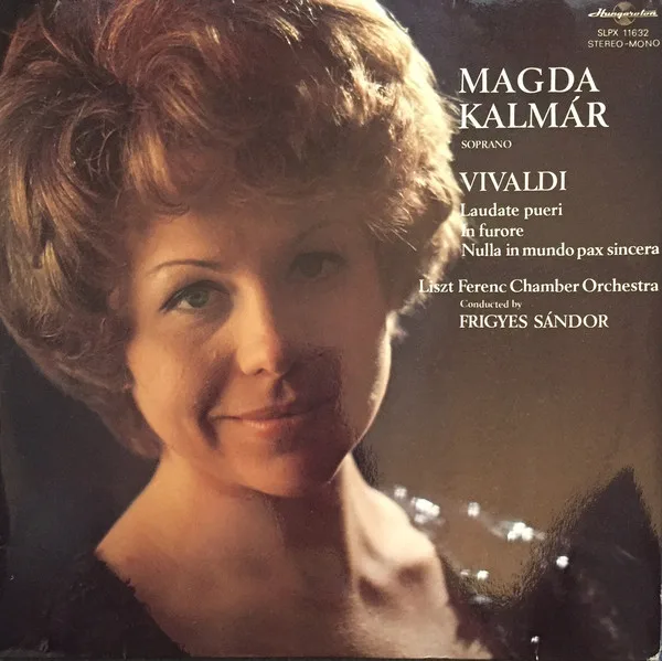 Capa de Magda Kalmár, Vivaldi* — Laudate Pueri
