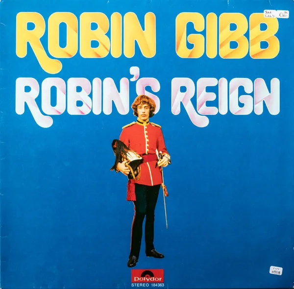 Capa de Robin Gibb — Robin's Reign