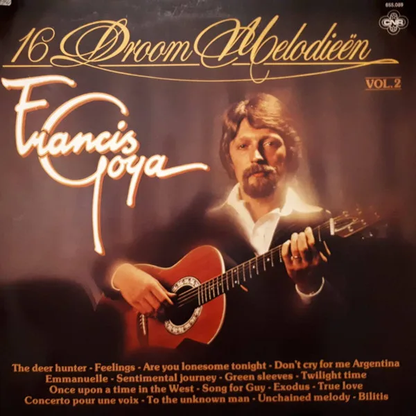 Capa de Francis Goya — 16 Droommelodieën Vol. 2