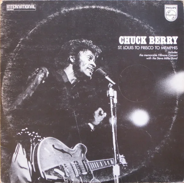Capa de Chuck Berry — St. Louis To Frisco To Memphis