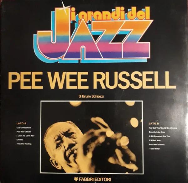Capa de Pee Wee Russell — Pee Wee Russell