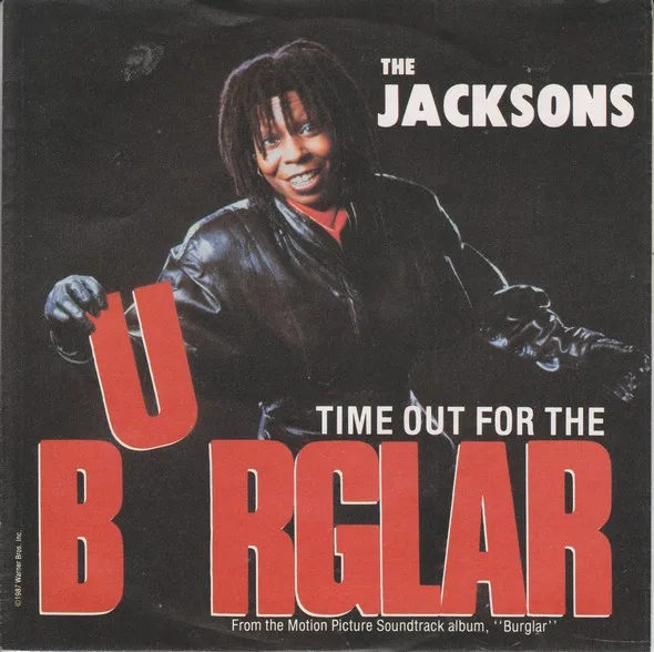 Capa de The Jacksons / The Distance — Time Out For The Burglar / News At 11 (From The Motion Picture Soundtrack "Burglar")