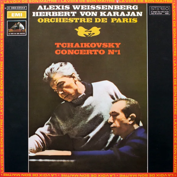 Capa de Tchaïkovsky* — Alexis Weissenberg, Herbert von Karajan, Orchestre De Paris