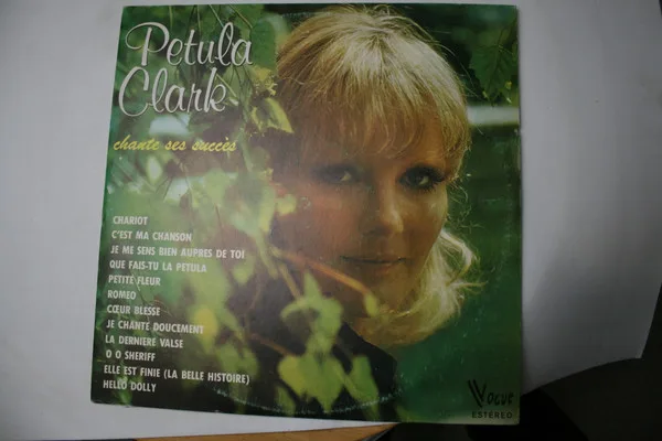 Capa de Petula Clark — Chante Ses Succès