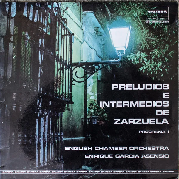Capa de English Chamber Orchestra — Enrique Garcia Asensio