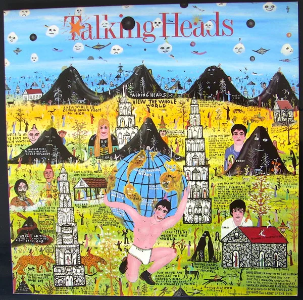 Capa de Talking Heads — Little Creatures