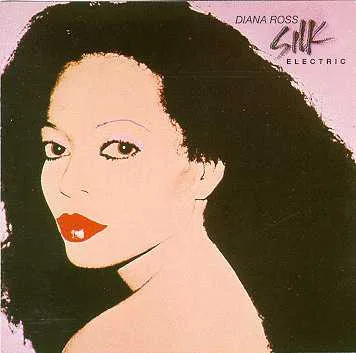 Capa de Diana Ross — Silk Electric