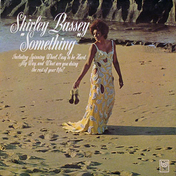 Capa de Shirley Bassey — Something