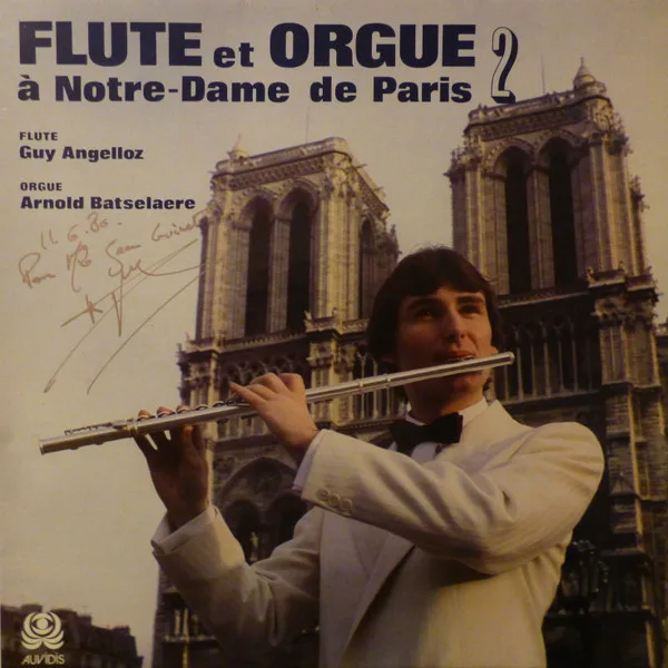 Capa de Guy Angelloz, Arnold Batselaere — Flûte Et Orgue À Notre-Dame De Paris 2