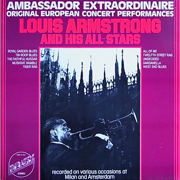Capa de Louis Armstrong And His All-Stars — Ambassador Extraordinaire