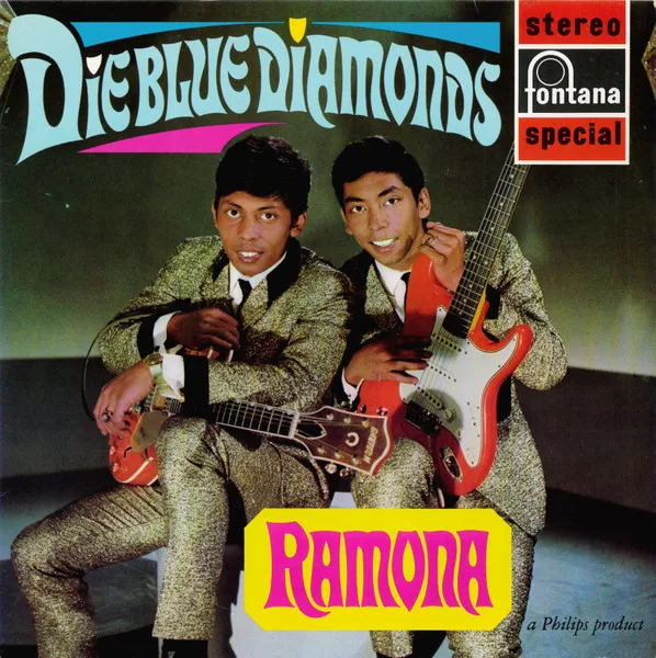 Capa de Die Blue Diamonds* — Ramona