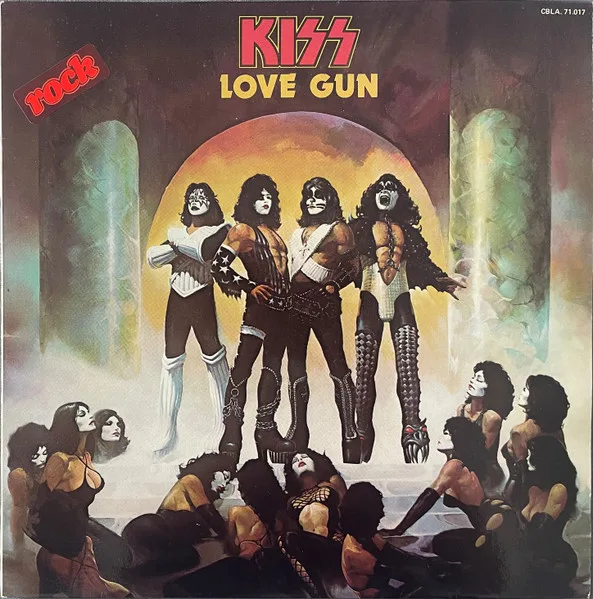 Capa de Kiss — Love Gun